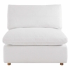 Commix Down Filled Overstuffed Armless Chair