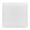Commix Down Filled Overstuffed Performance Velvet Ottoman in White