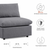 Commix Sunbrella&reg; Outdoor Patio Armless Chair