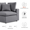 Commix Sunbrella&reg; Outdoor Patio Corner Chair