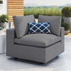 Commix Sunbrella&reg; Outdoor Patio Corner Chair