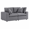 Commix Sunbrella&reg; Outdoor Patio Loveseat