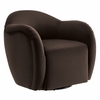 Compose Performance Velvet Swivel Armchair