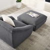 Comprise 2-Piece Living Room Set in Charcoal