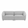 Comprise 2-Piece Loveseat in Light Gray