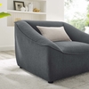 Comprise Armchair in Charcoal