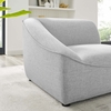 Comprise Left-Arm Sectional Sofa Chair in Light Gray
