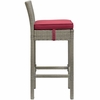 Conduit Outdoor Patio Wicker Rattan Bar Stool