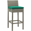 Conduit Outdoor Patio Wicker Rattan Bar Stool