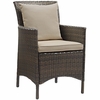 Conduit Outdoor Patio Wicker Rattan Dining Armchair MID-2801