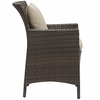 Conduit Outdoor Patio Wicker Rattan Dining Armchair MID-2801