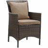 Conduit Outdoor Patio Wicker Rattan Dining Armchair Set of 2 MID-4030