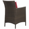 Conduit Outdoor Patio Wicker Rattan Dining Armchair Set of 2 MID-4030