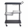 Constanza Bar Cart in Black