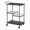 Constanza Bar Cart in Black