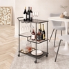 Constanza Bar Cart in Black
