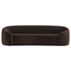 Contessa Curved Performance Velvet Sofa