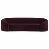 Contessa Curved Performance Velvet Sofa