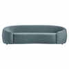 Contessa Curved Performance Velvet Sofa