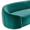 Contessa Performance Velvet Sofa in Teal