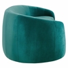 Contessa Performance Velvet Sofa in Teal