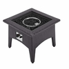 Convene 3 Piece Set Outdoor Patio with Fire Pit MID-3729