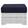 Convene 4-Piece Outdoor Patio Set in Light Gray Navy