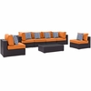 Convene 7 Piece Outdoor Patio Sectional Set MID-2357