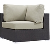 Convene 5 Piece Outdoor Patio Sectional Set