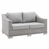 Conway Sunbrella� Outdoor Patio Wicker Rattan Loveseat