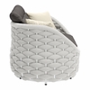 Coral Reef Loveseat in Gray