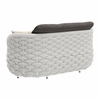 Coral Reef Loveseat in Gray
