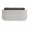 Coral Reef Loveseat in Gray
