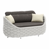 Coral Reef Loveseat in Gray