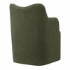 Cordelle Linen Blend Swivel Dining Chair