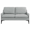 Corland Upholstered Fabric Loveseat