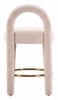 Curco Counter Stool Set of 2 in Beige