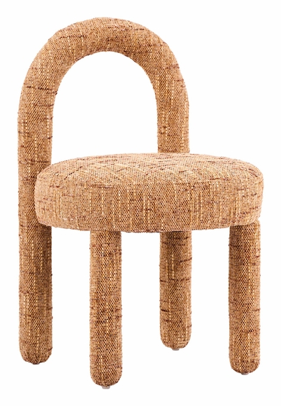 Curco Dining Chair Set of 2 in Brown
