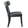 Curve Vinyl Dining Chair
