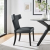 Curve Vinyl Dining Chair