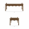 Darcy 46 Inch Wood Coffee Table