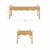Darcy 46 Inch Wood Coffee Table