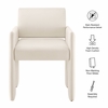Daven Stain-Resistant Performance Velvet Dining Armchair