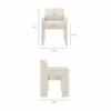 Daven Stain-Resistant Performance Velvet Dining Armchair