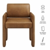 Daven Vegan Leather Dining Armchair