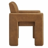 Daven Vegan Leather Dining Armchair