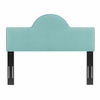 Dawn Twin Performance Velvet Headboard in Mint