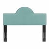 Dawn Twin Performance Velvet Headboard in Mint