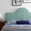 Dawn Twin Performance Velvet Headboard in Mint