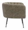 Deco Accent Chair in Gray